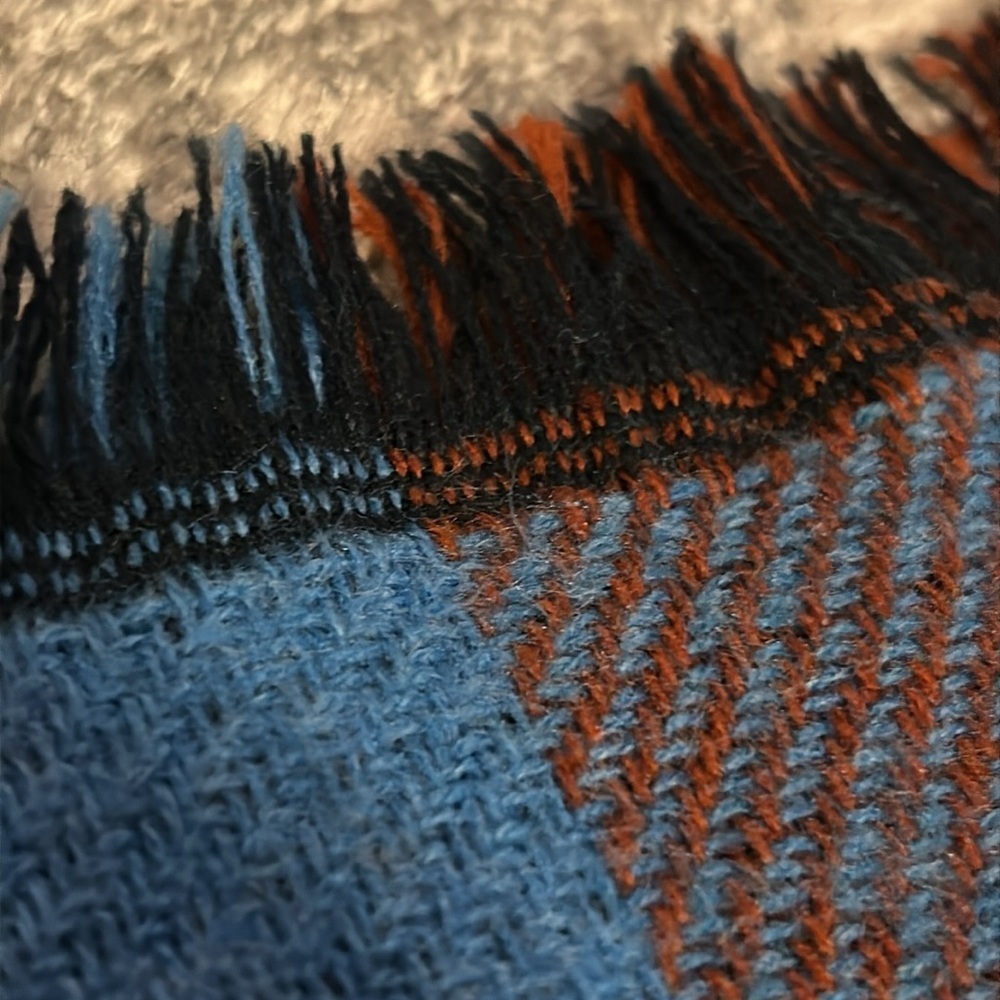 Sonoma Multicolor Checkered Scarf - Picture 4 of 6